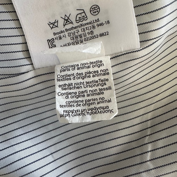 100% Wool Brooks Brother Tweed Blazer Jacket Sz 6 - Picture 14 of 17